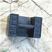厦门市20公斤配重砝码-20KG锁型铁块售价